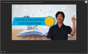 Língua Portuguesa - 1º Ano - LER E ESCREVER QUADRINHAS